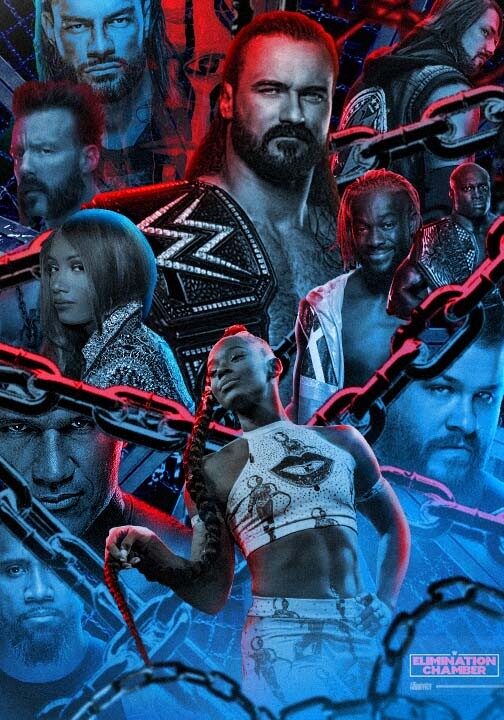 ArtStation - WWE Elimination Chamber 2021