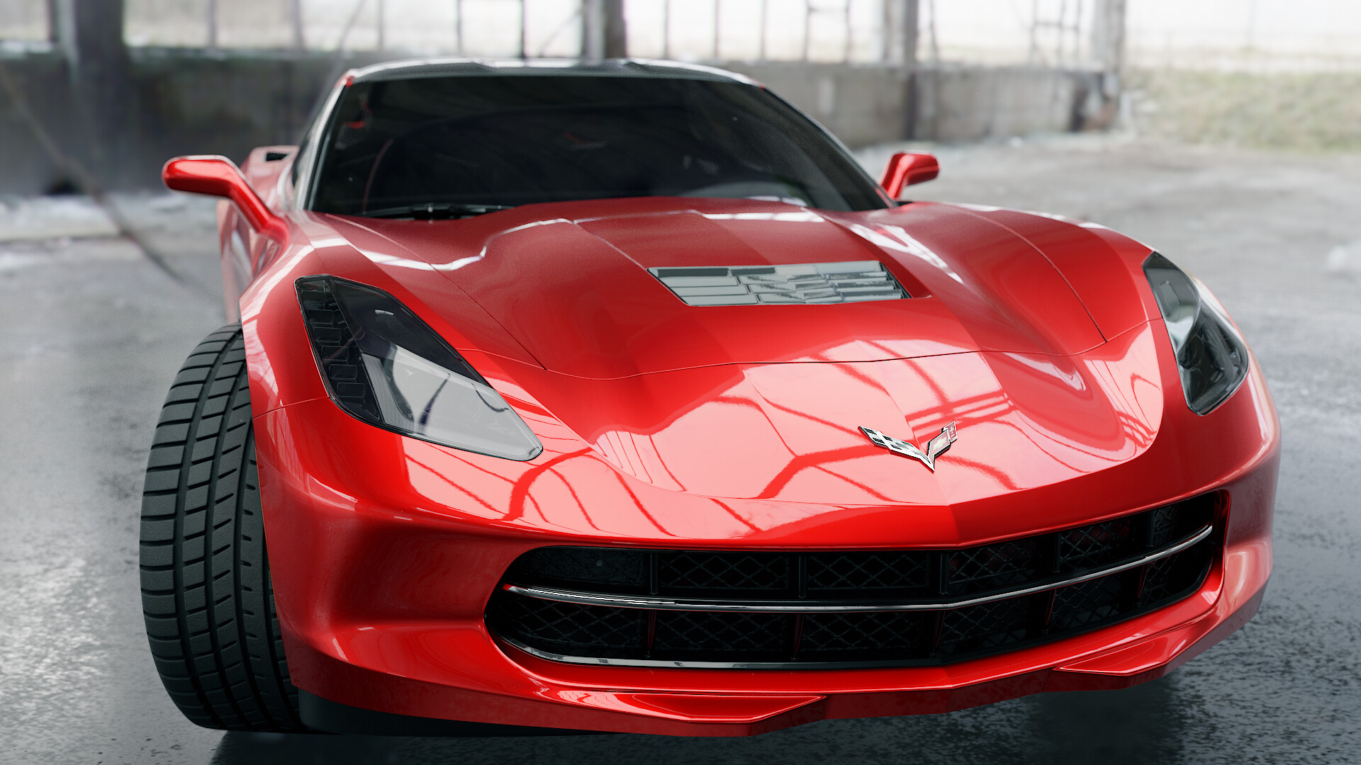 Francesco Nardi Corvette for Master Car Creation in Blender by Chris