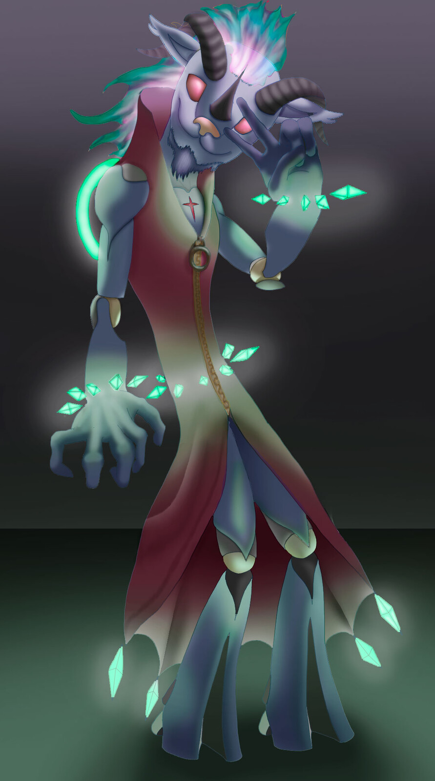 Robot Demon Idol