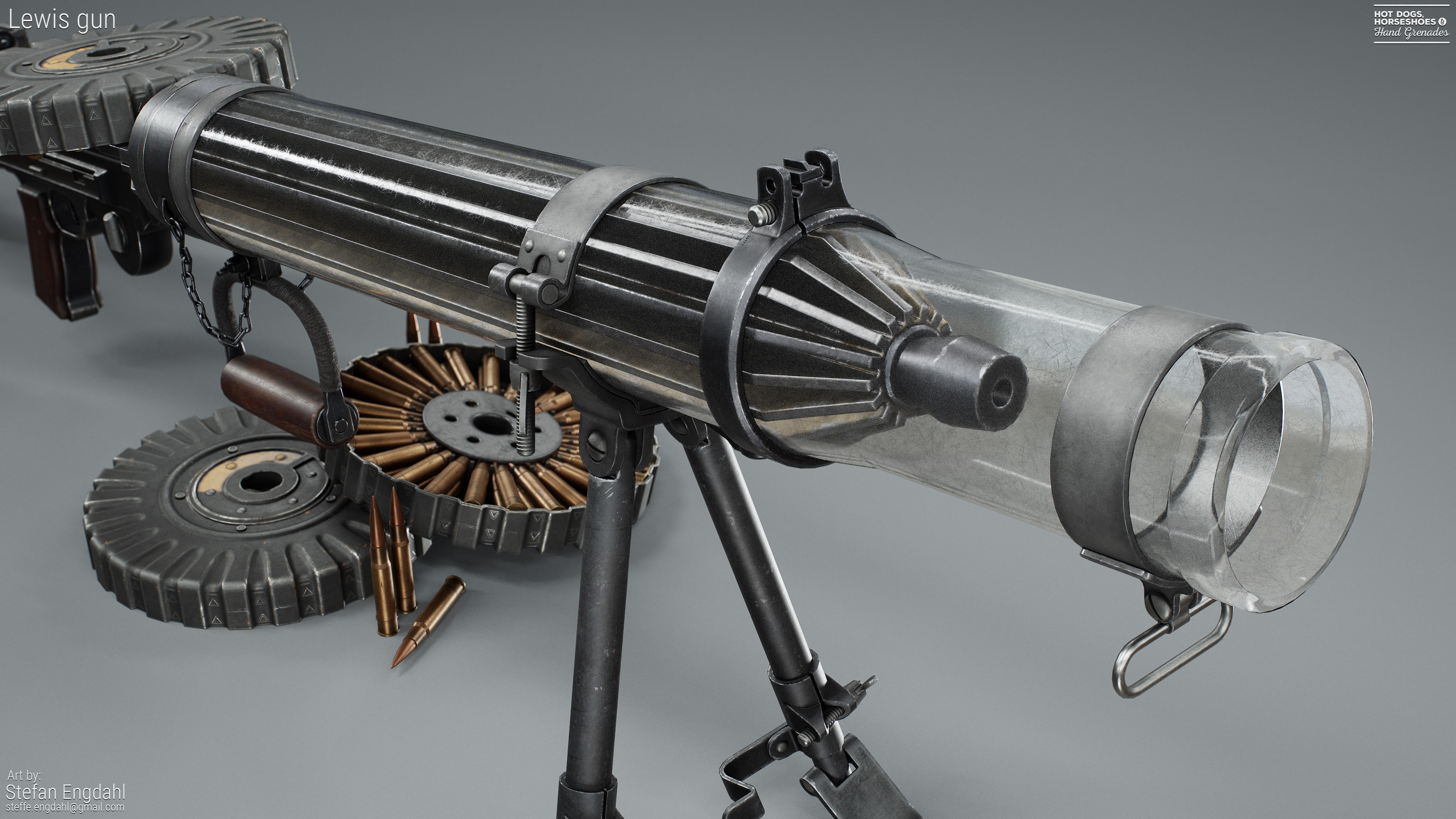 ArtStation - Hypebeast gun (Louis Vuitton)