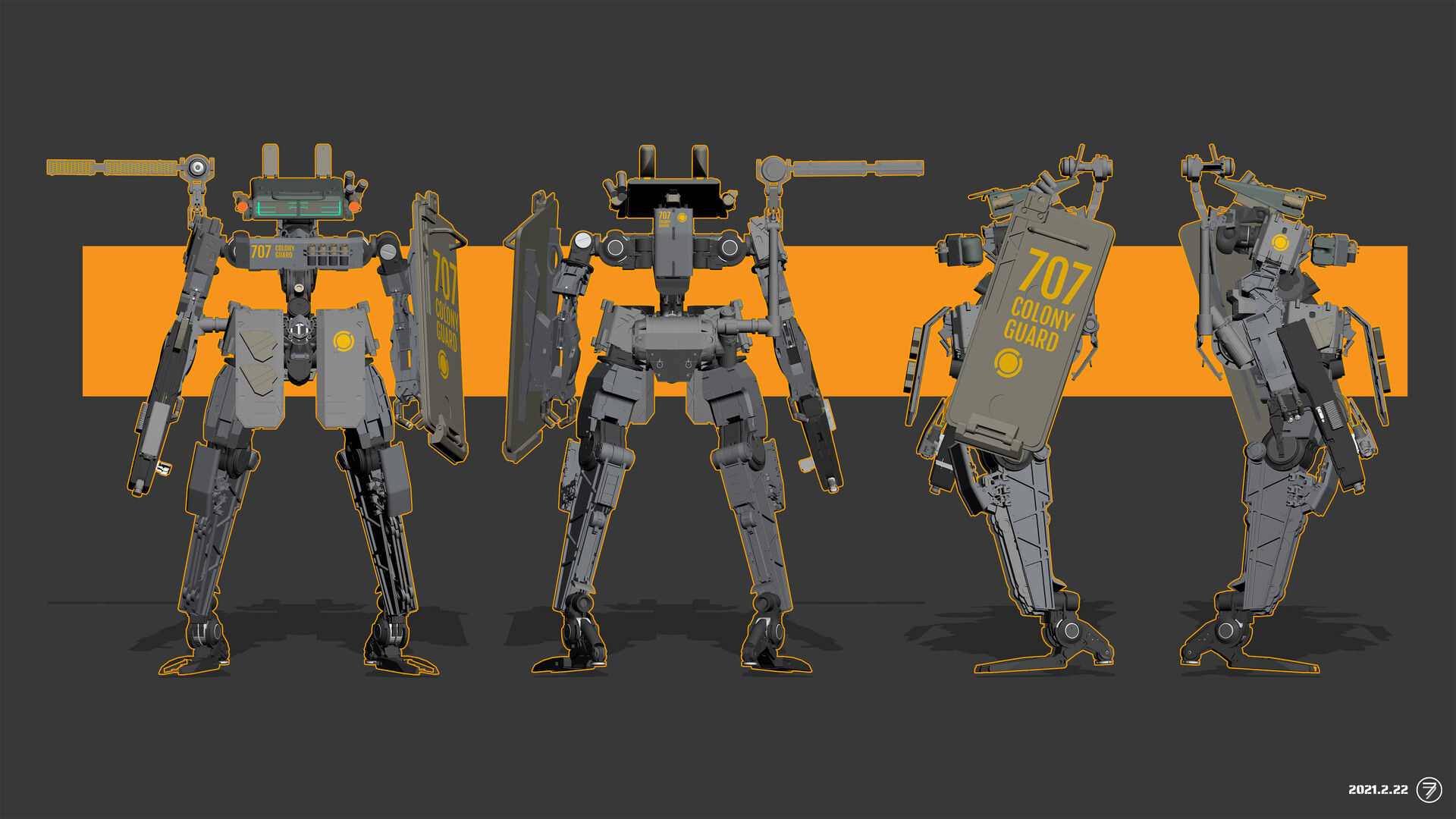 77lee77 Kit Bash Mech