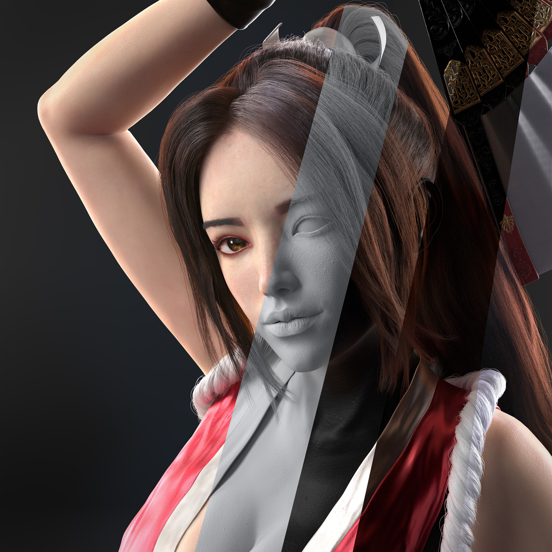 Artstation Mai Shiranui 不知火舞