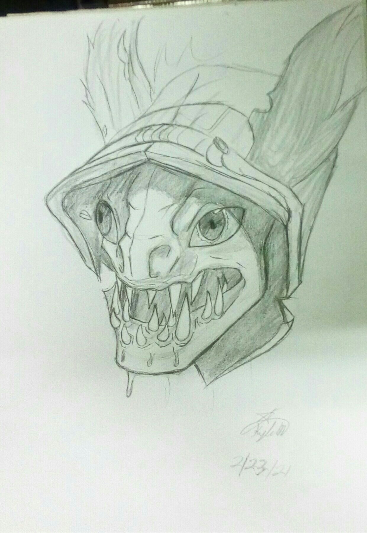 ArtStation - Slark fanart from dota 2