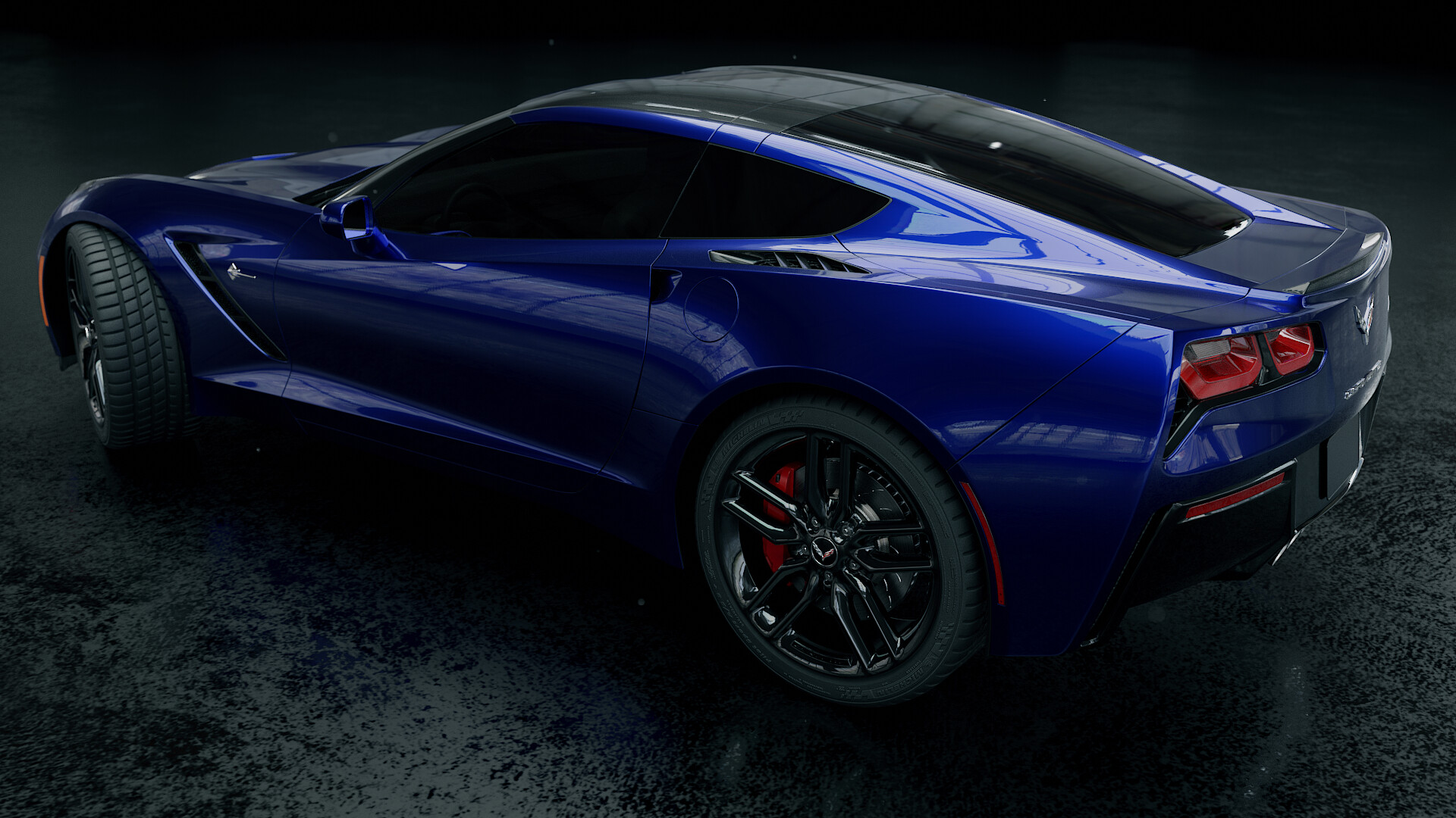 Francesco Nardi Corvette for Master Car Creation in Blender by Chris