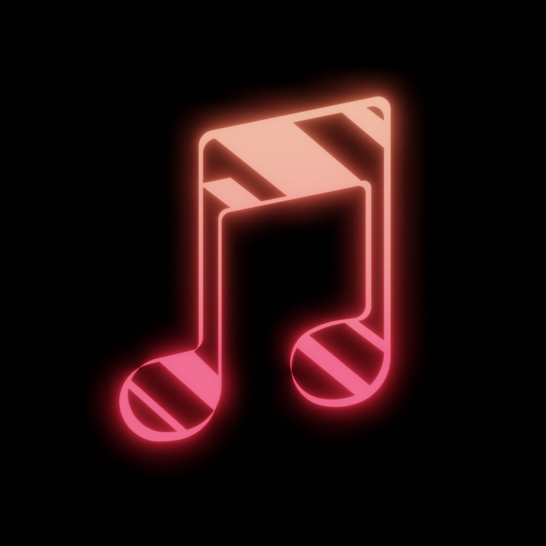 Iphone Music Icon Red