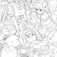 Artstation 武装女子高校生插画4 名动漫学员角色原画作品 名动漫cg数娱