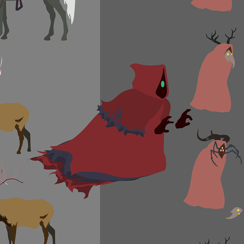 Main Character and Enemies - Character/Creature Assets