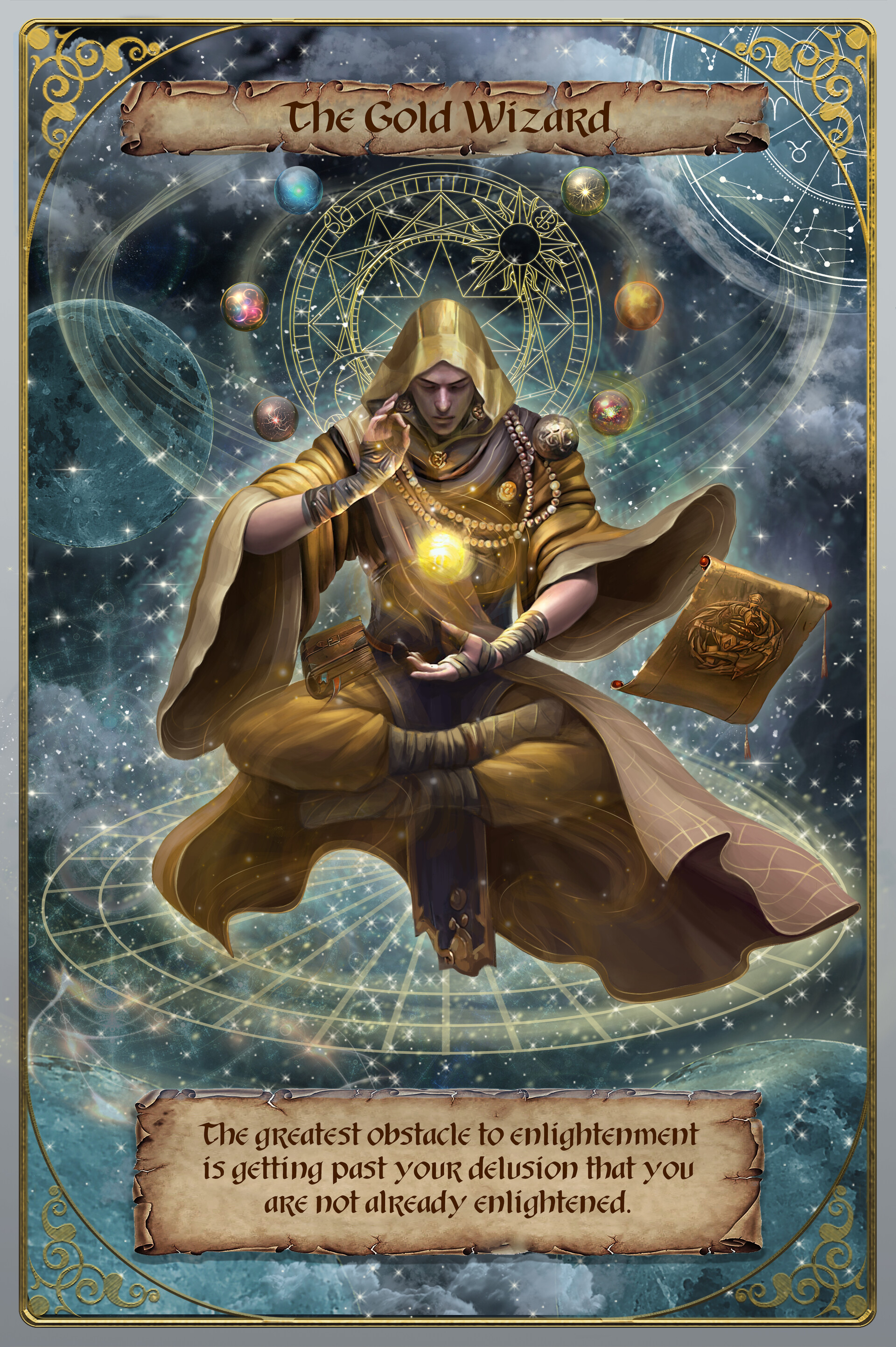 ArtStation The Gold Wizard