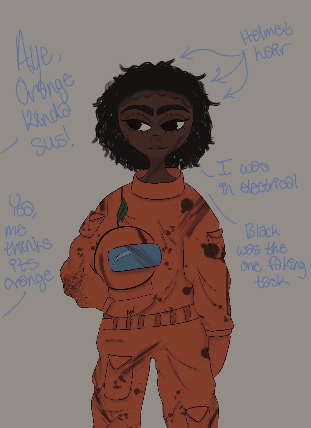 among us fan art