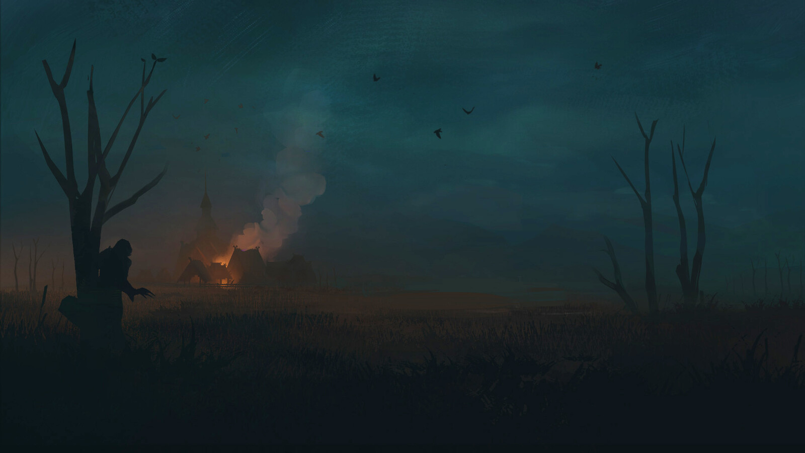 Village Invader - Sketch