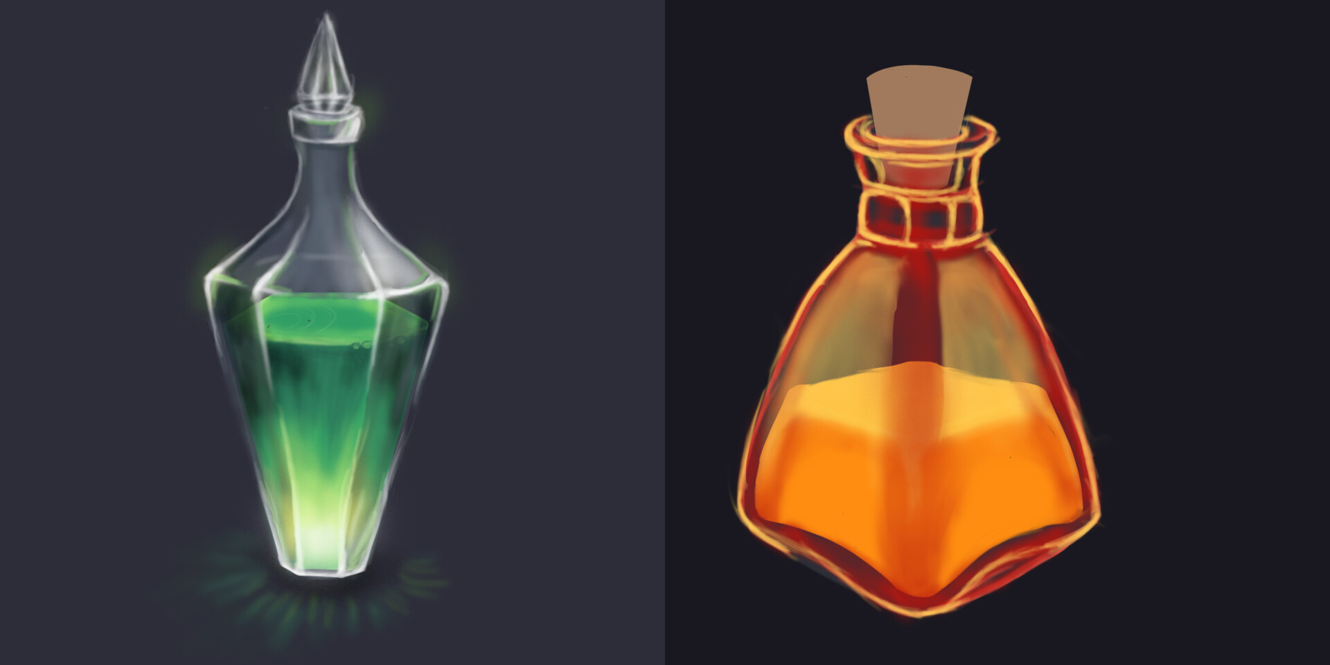 ArtStation - Potions