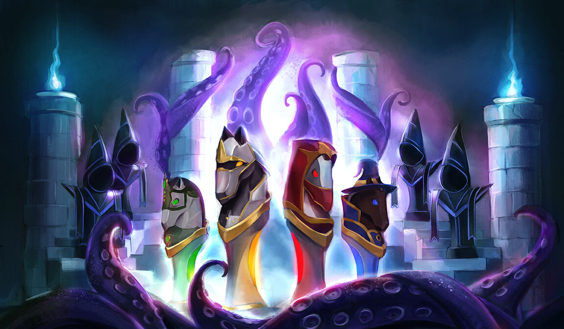 Filipe Souz Freelance Concept Artist Illustrator Chess Knights