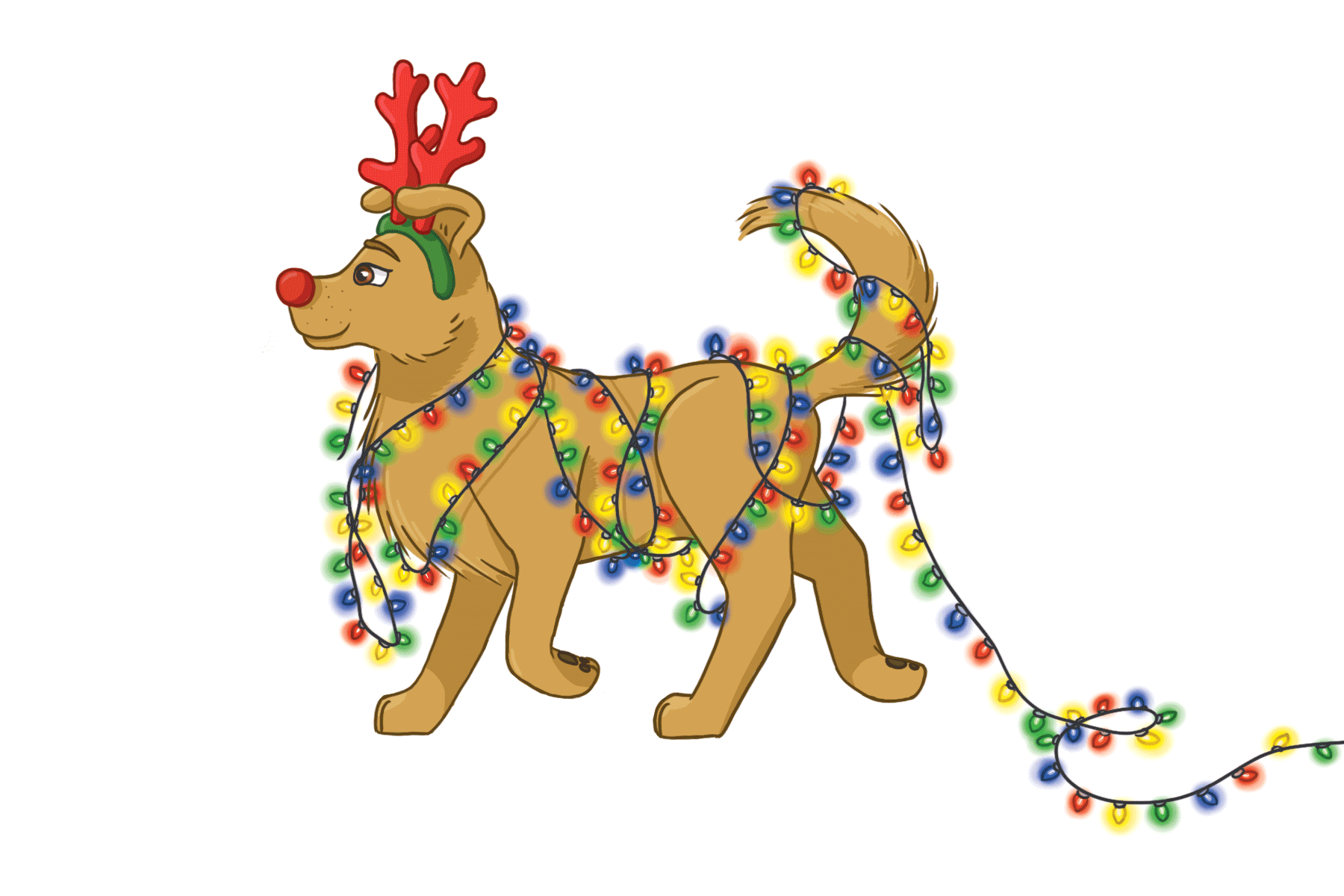Animated Christmas Dog Gifs