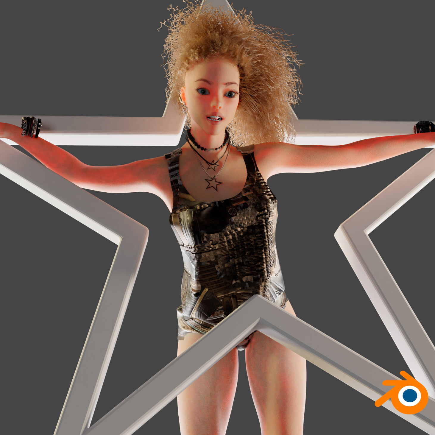 ArtStation - WIP LastOne Videogame Girl - Based on the fantastic work