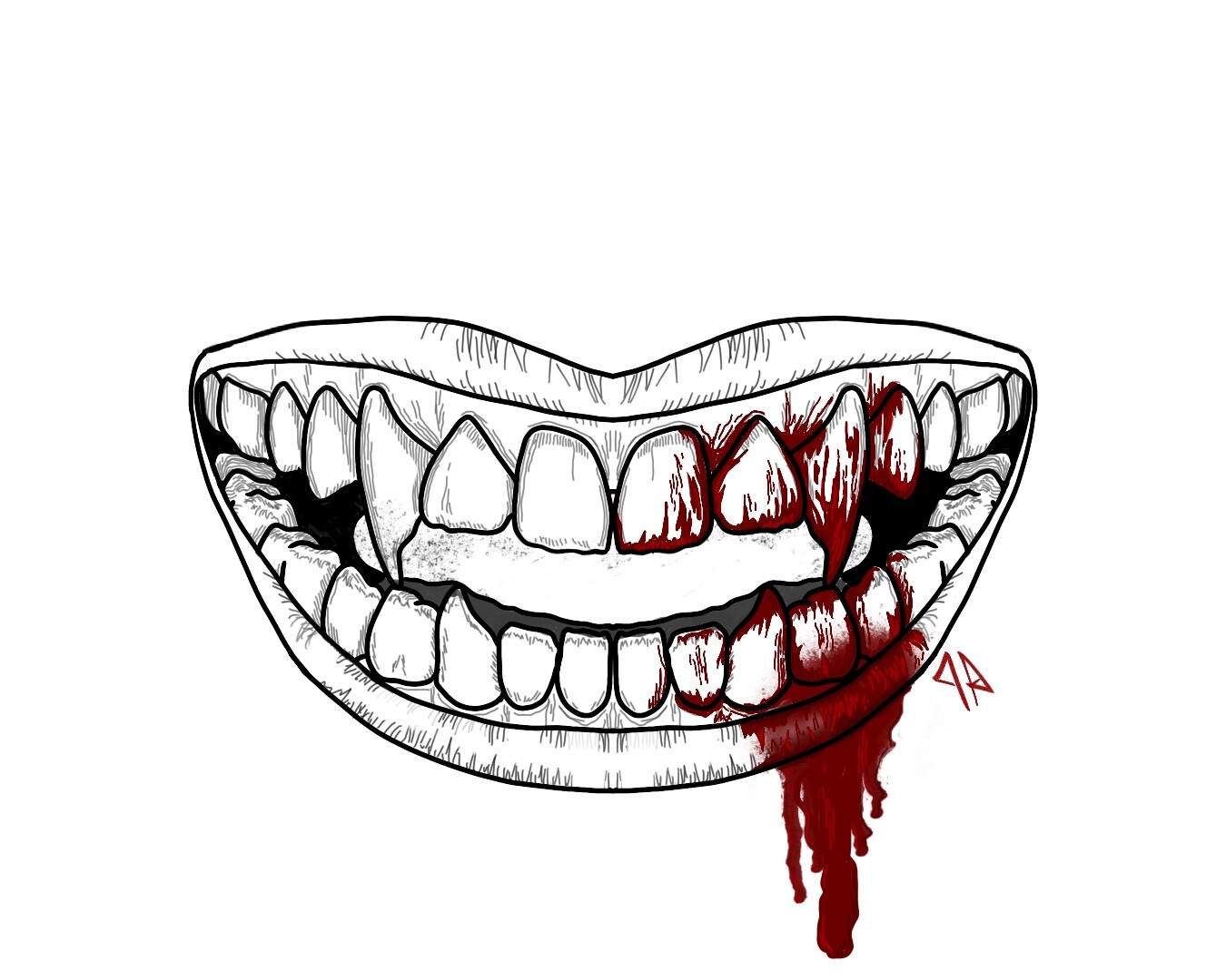 ArtStation - Vampire Smile