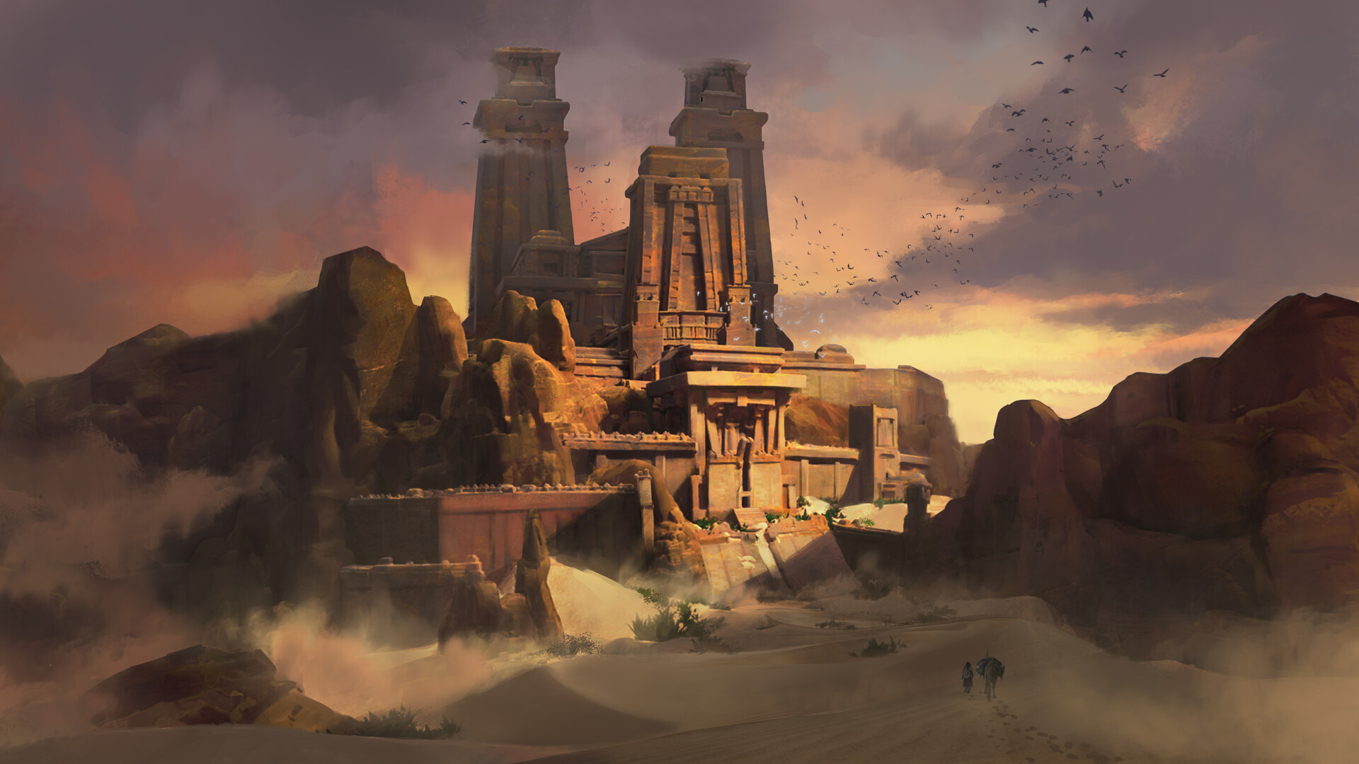 ArtStation - Sandswept Fortress