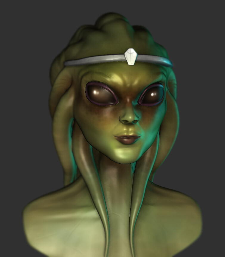 ArtStation - Star Wars Nautolan 3D