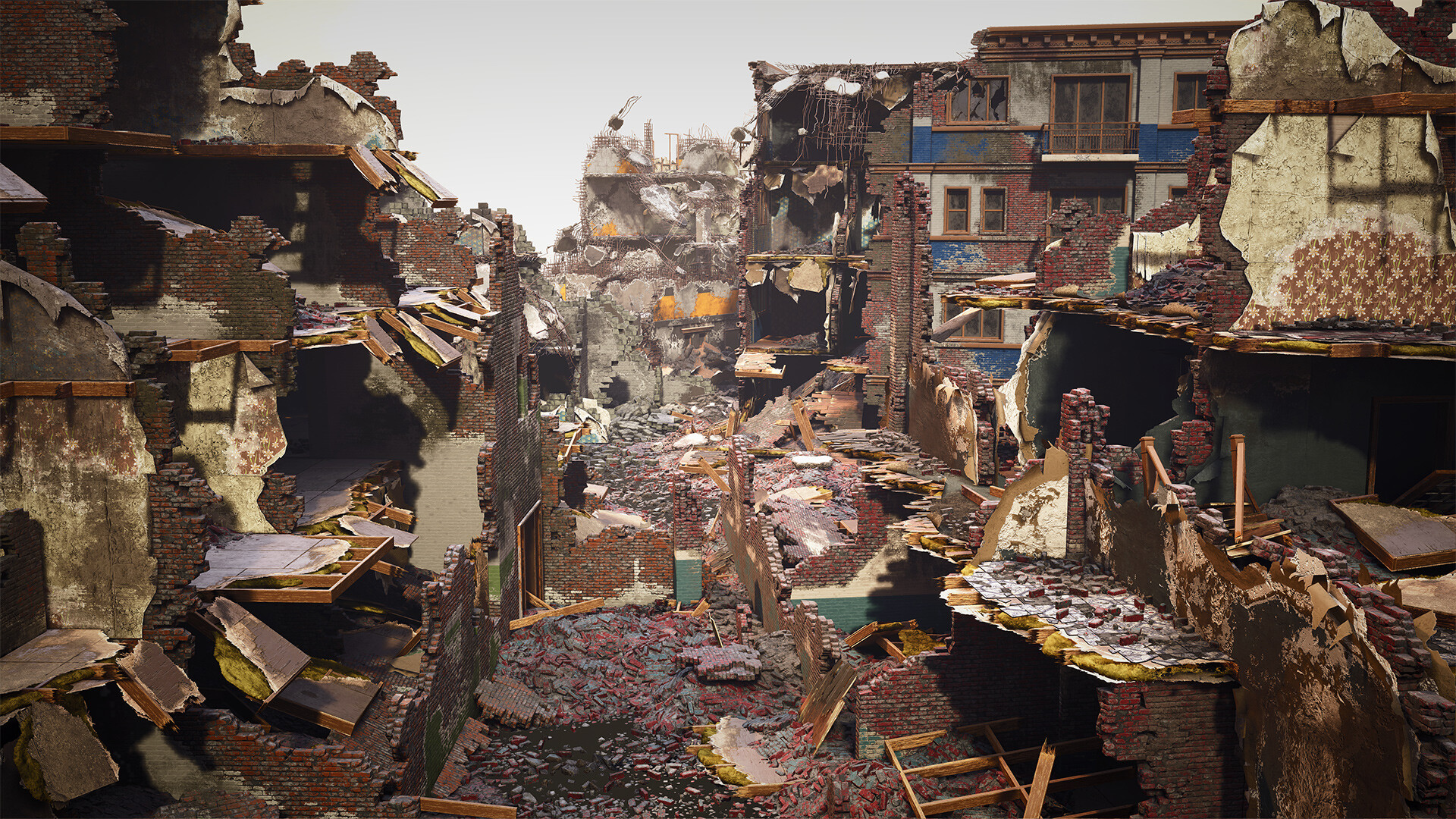 ArtStation - Destroyed Building Kit - Unreal Version