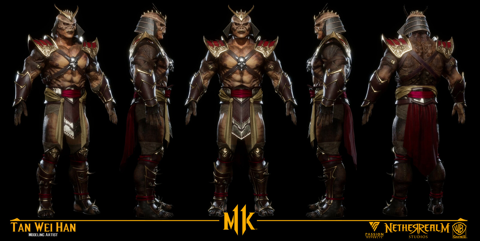 ArtStation - Mortal Kombat - Shao Kahn