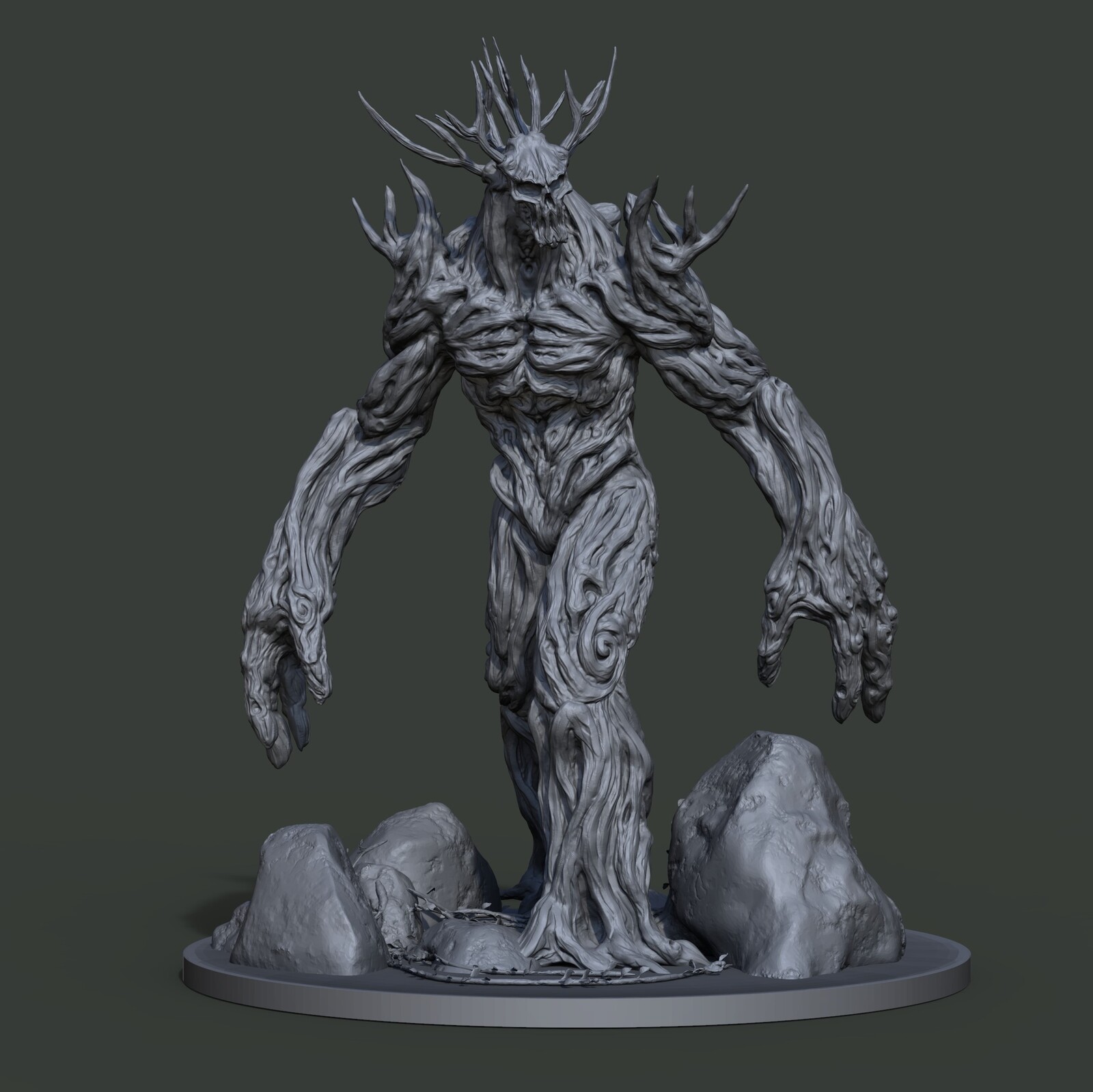 Ent Statue