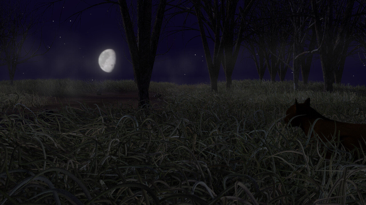 GrassPelt - Spooky Shadowclan Territory (3D Render)