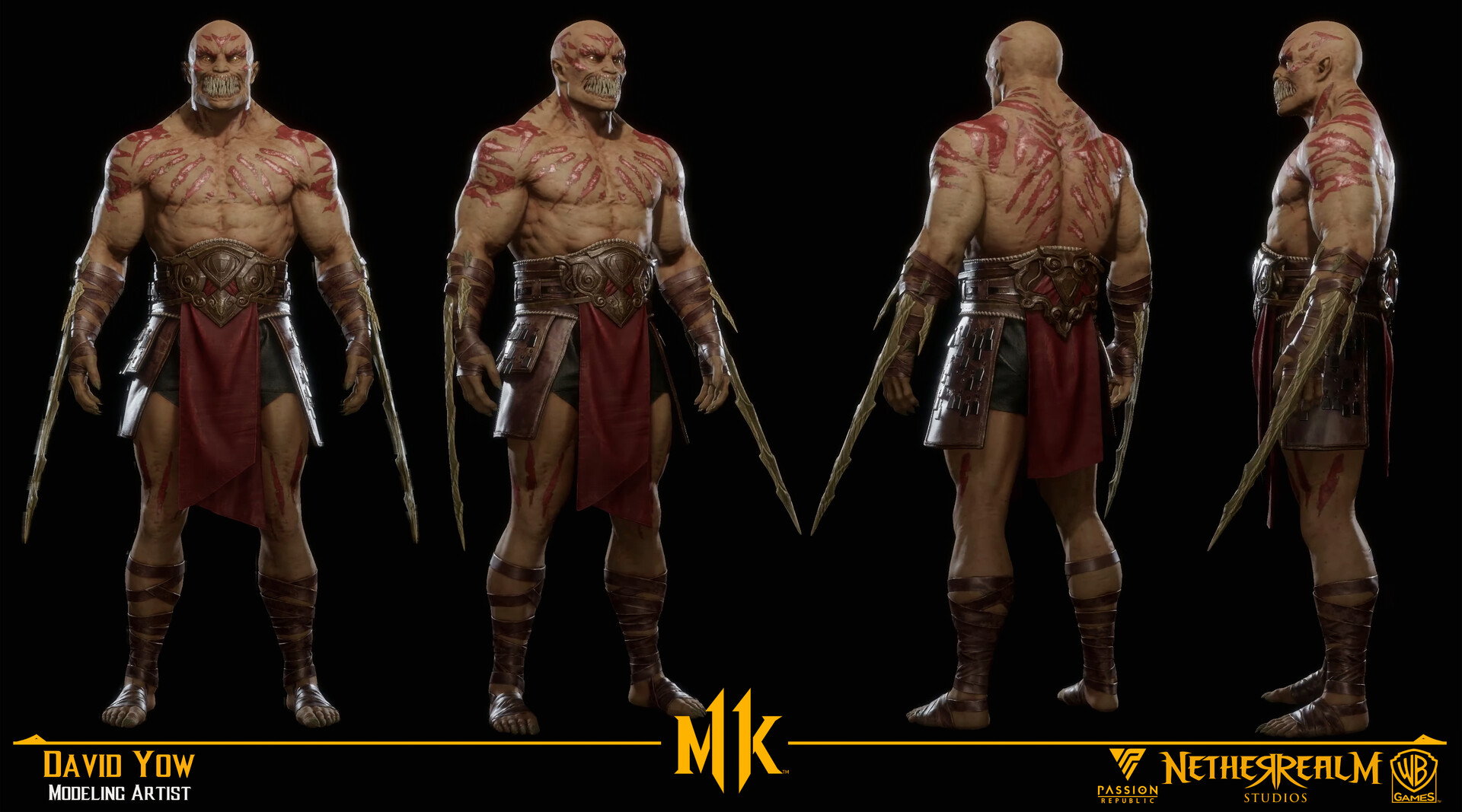 Baraka Mortal Kombat 11 by goldcouch, Fan Art, 2D