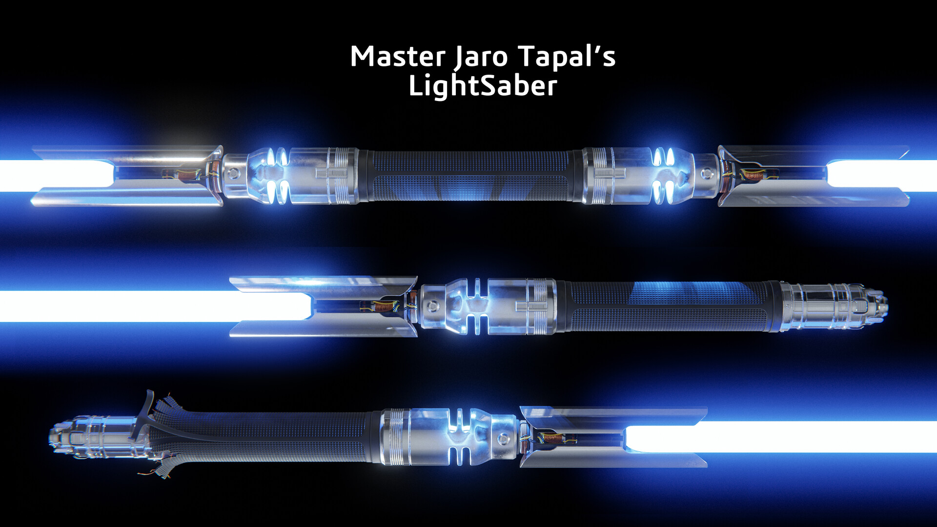 ArtStation - Master Jaro Tapal's Lightsaber
