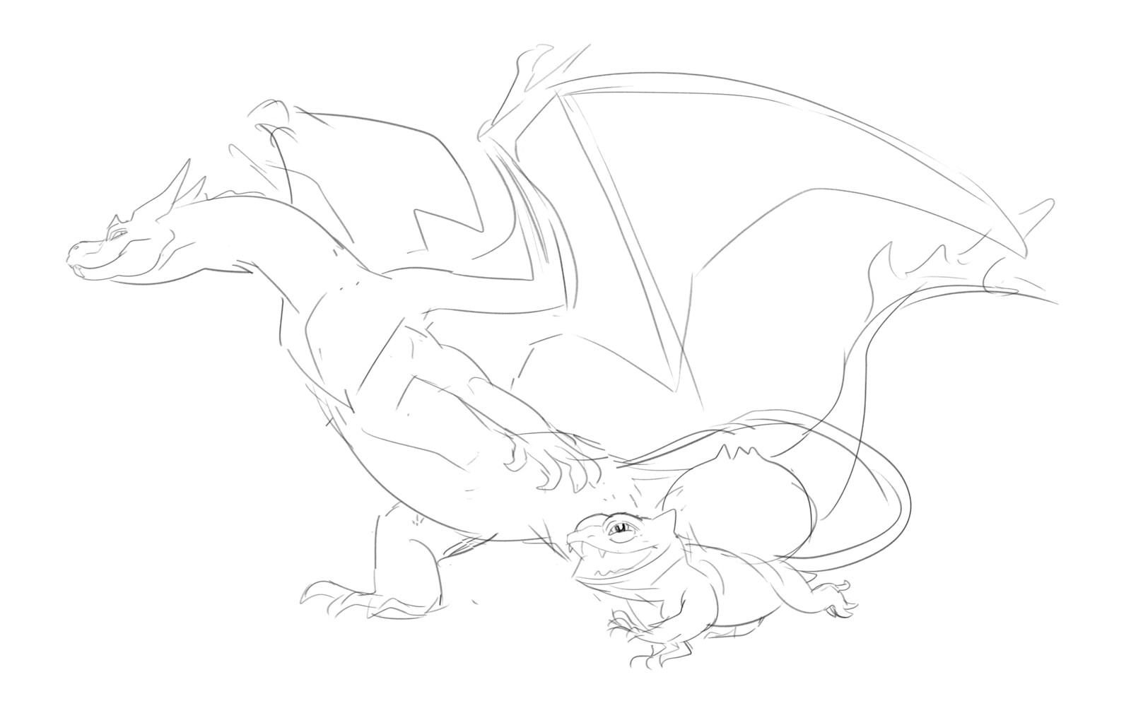 rough thumbnail sketch 