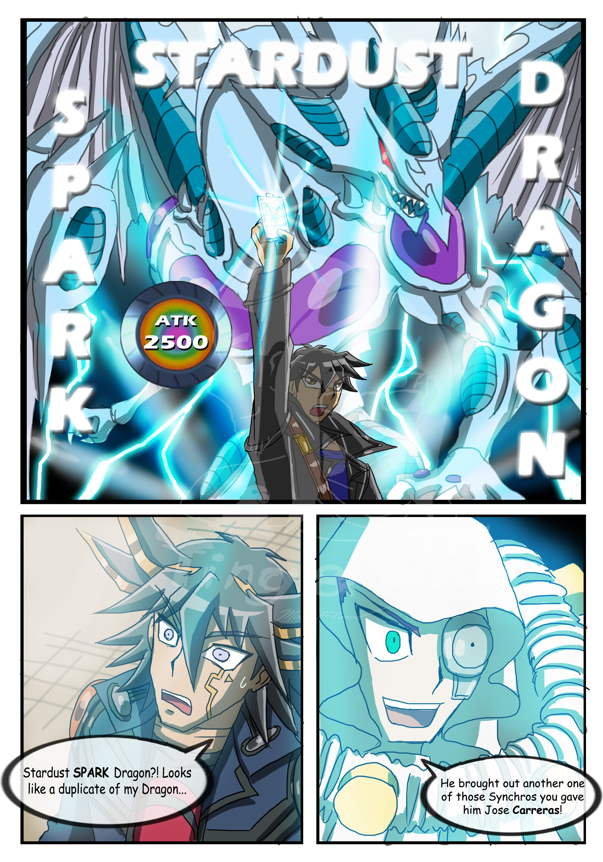 ArtStation - Yugioh D-Stortion Chapter 15 - King vs King, image size:1920x2743