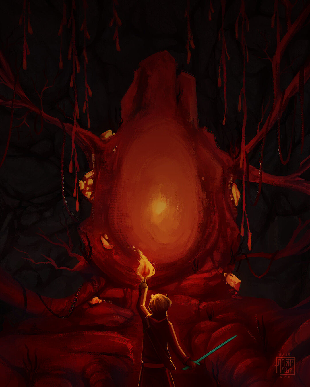 ArtStation The Crimson Egg [DSMP Fan Art]