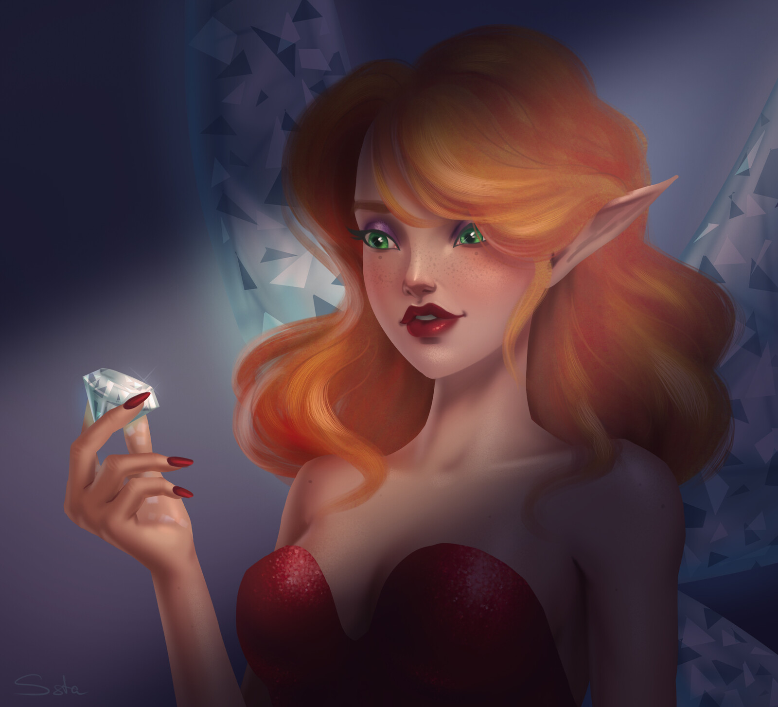 Fairy of a jingle stones