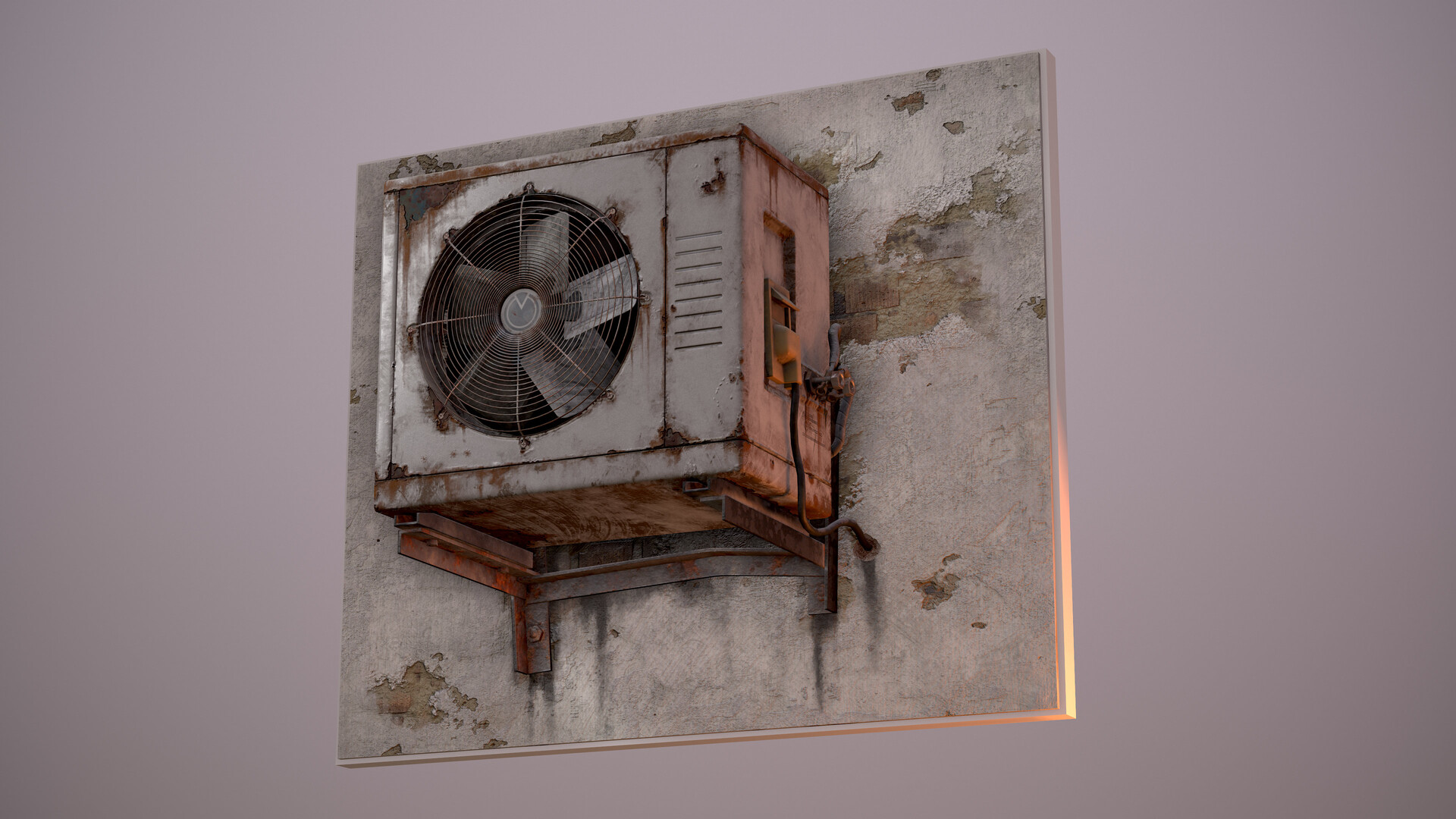 ArtStation - Realistic AC unit prop
