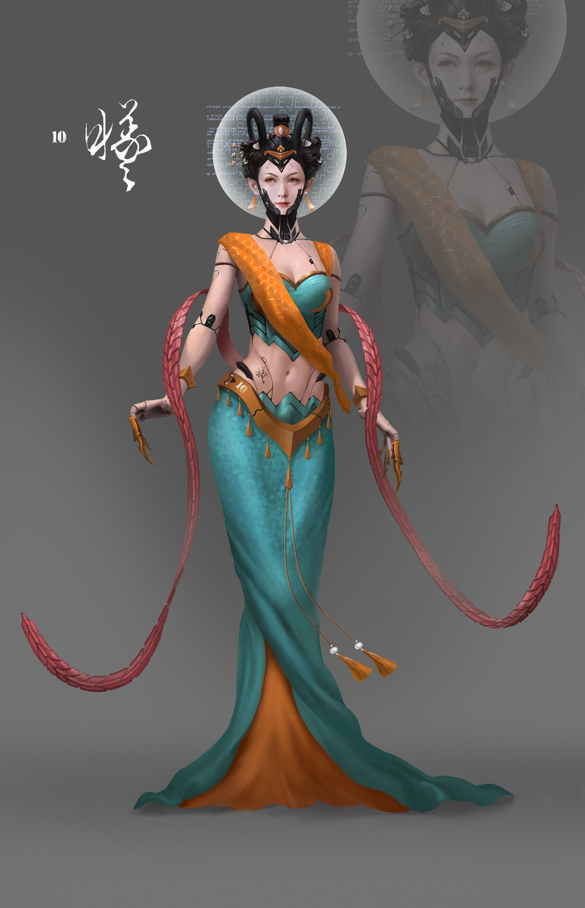 ArtStation - 敦煌·赛博-----曦