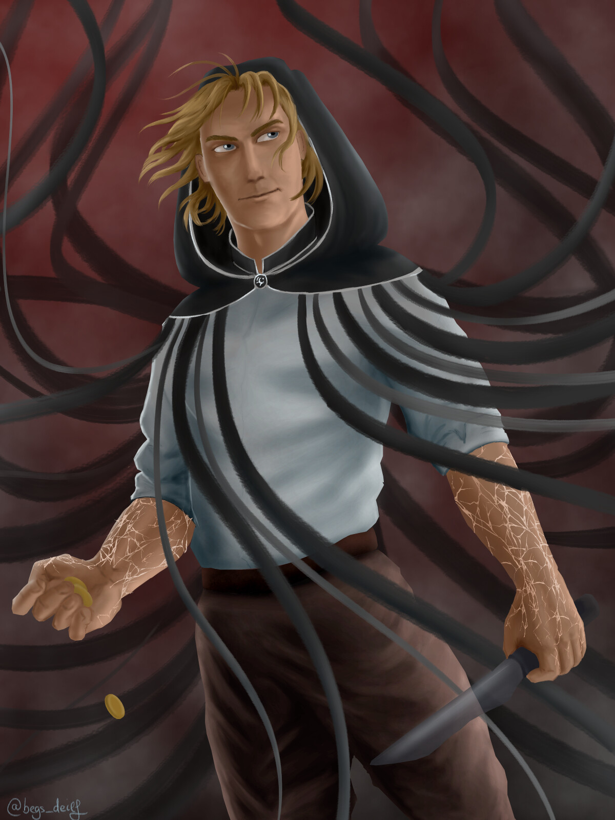 ArtStation - Kelsier Mistborn Fanart