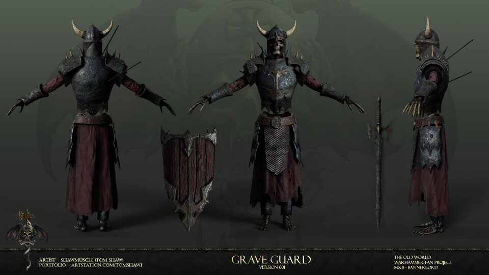ArtStation Grave Guards