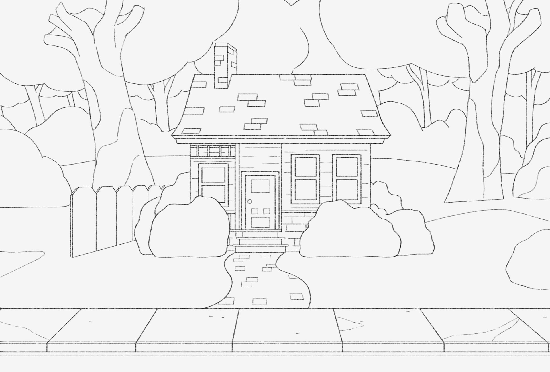 Justice Rho - The Owl House Cartoon, Luz's House Variation Study