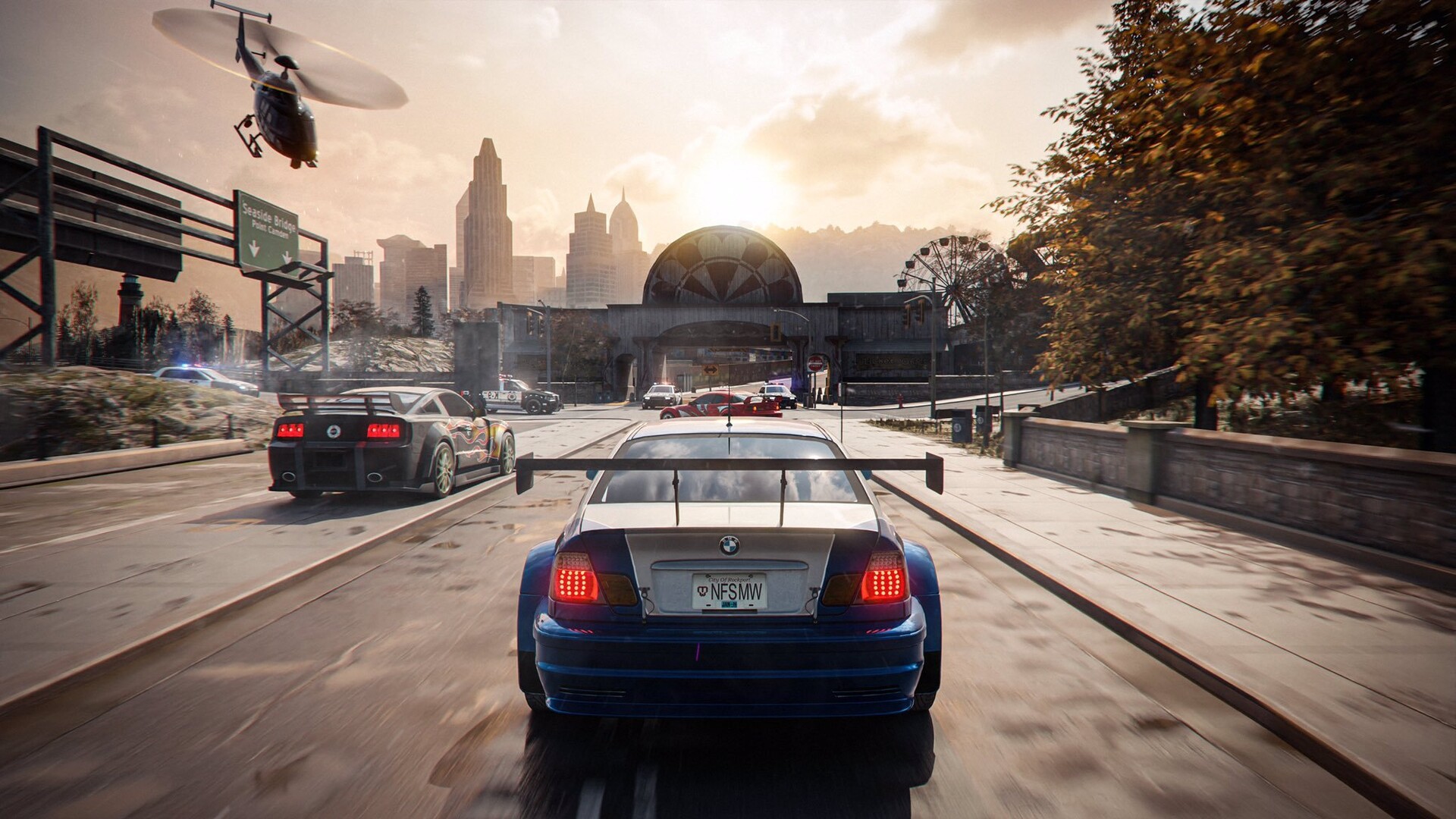 ArtStation NFS MW REMAKE OF THE FIRST RENDER