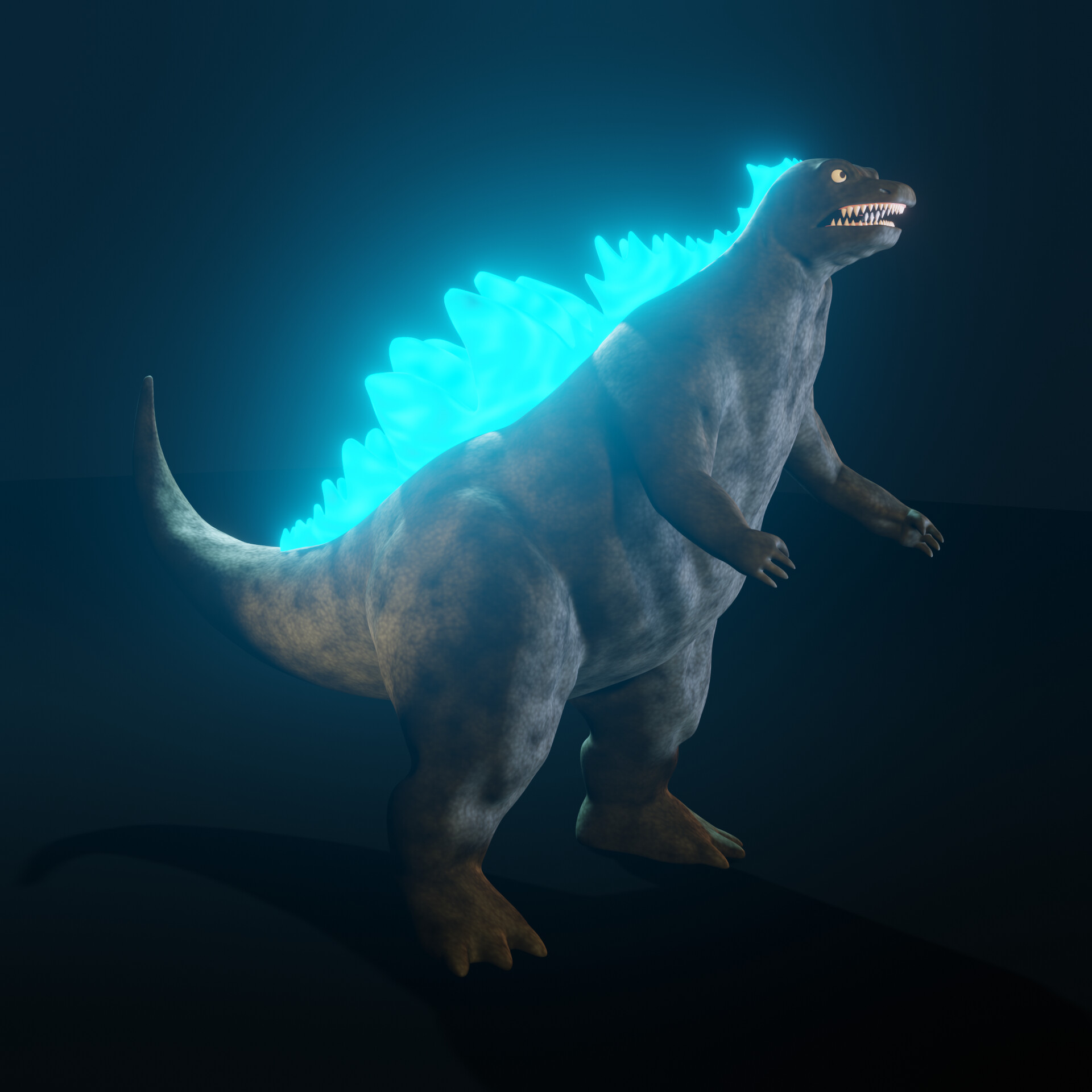 ArtStation - Godzilla vs Kong | Fanart, image size:1920x1920