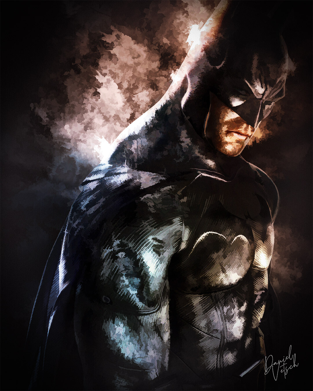 ArtStation - Batman Fanart Painting