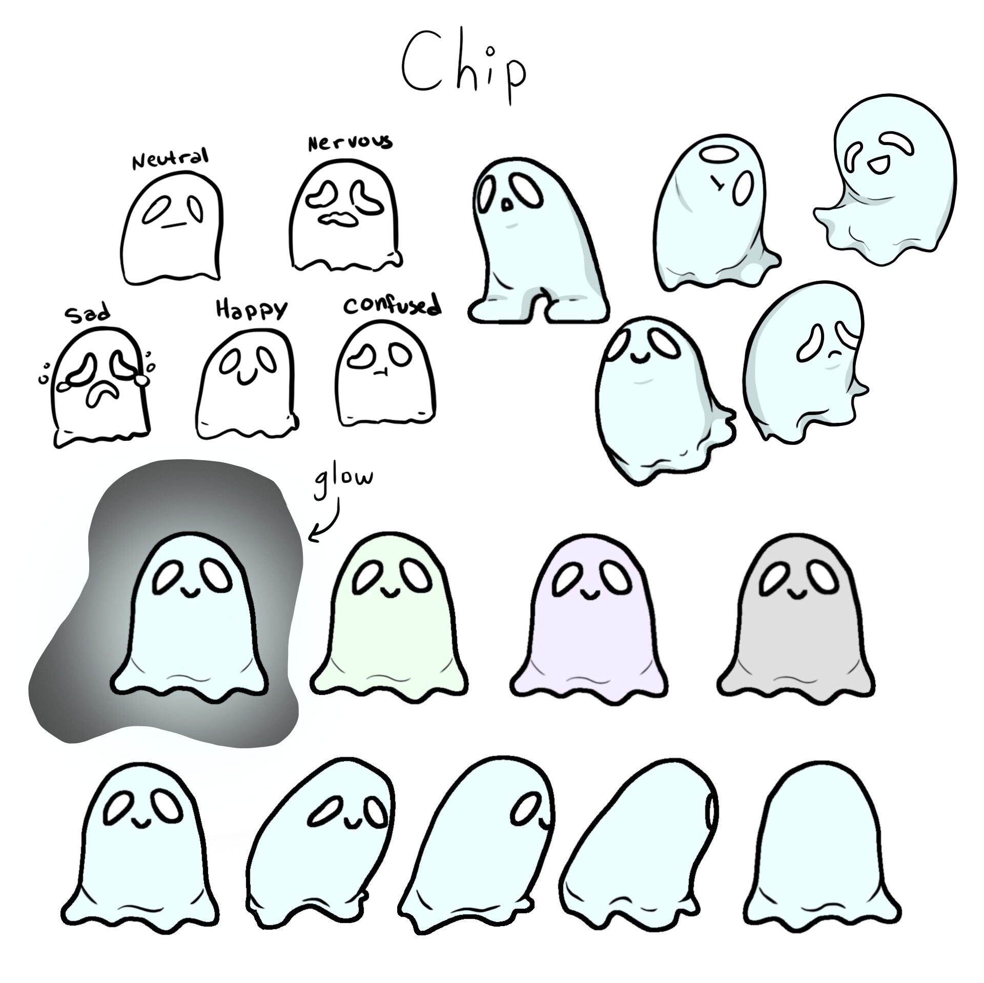 ArtStation - Chip Character Sheet