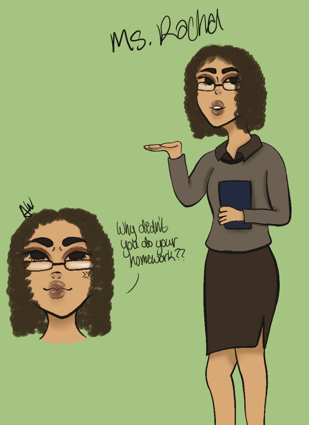 Character Design: Ms. Rachel