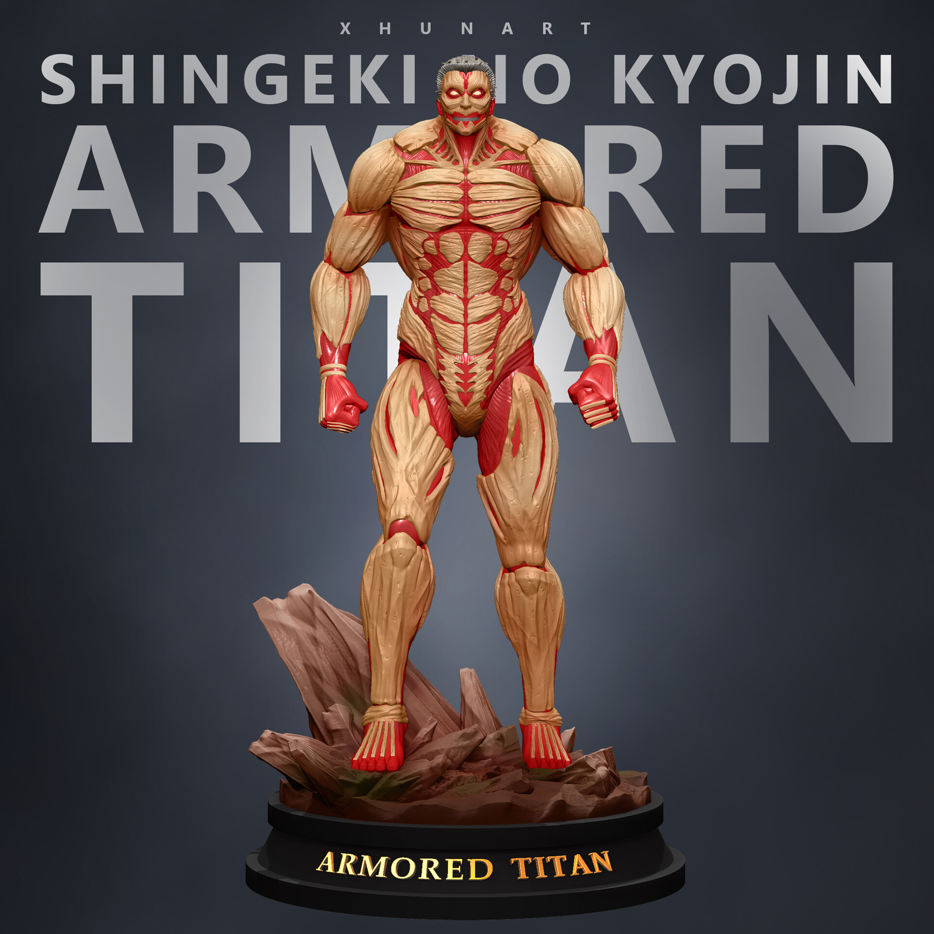 Attack on titan armored titan figure sales