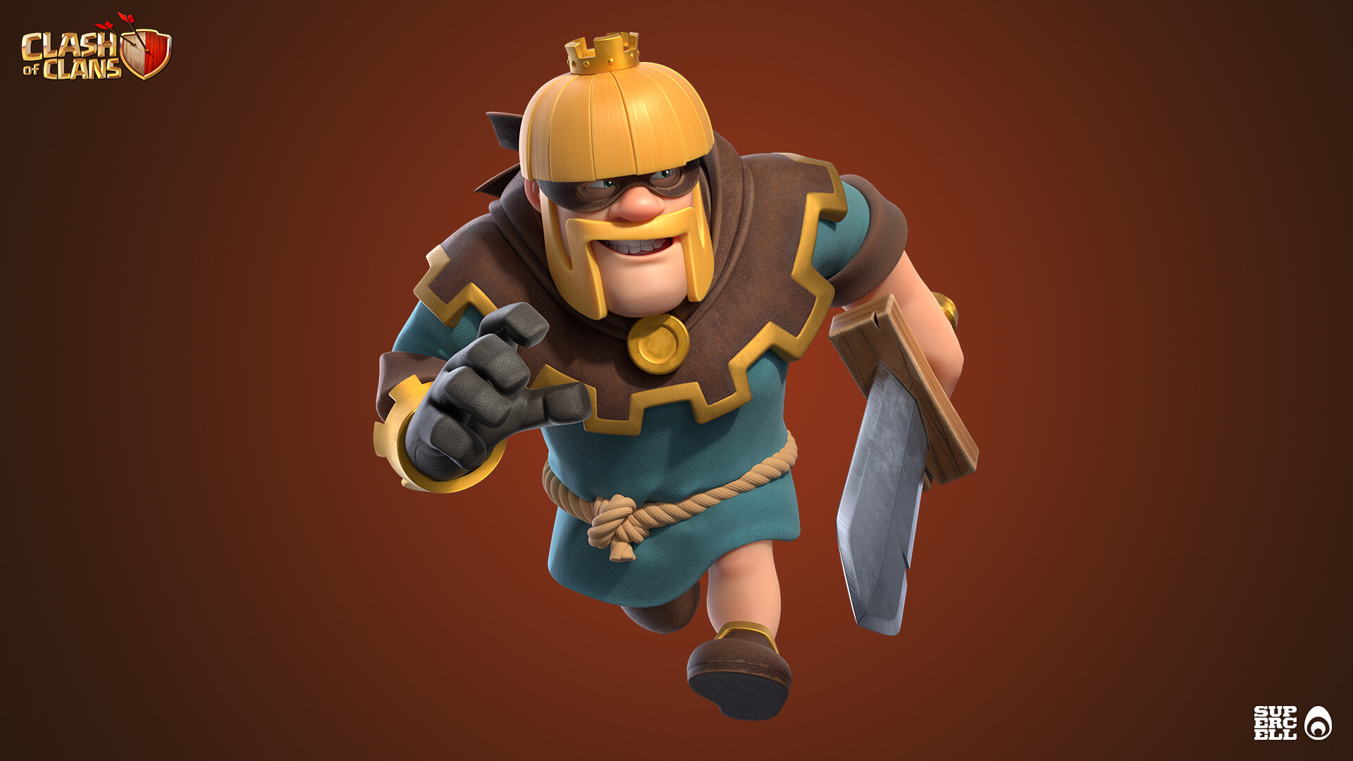 Clash of Clans - Rogue King.