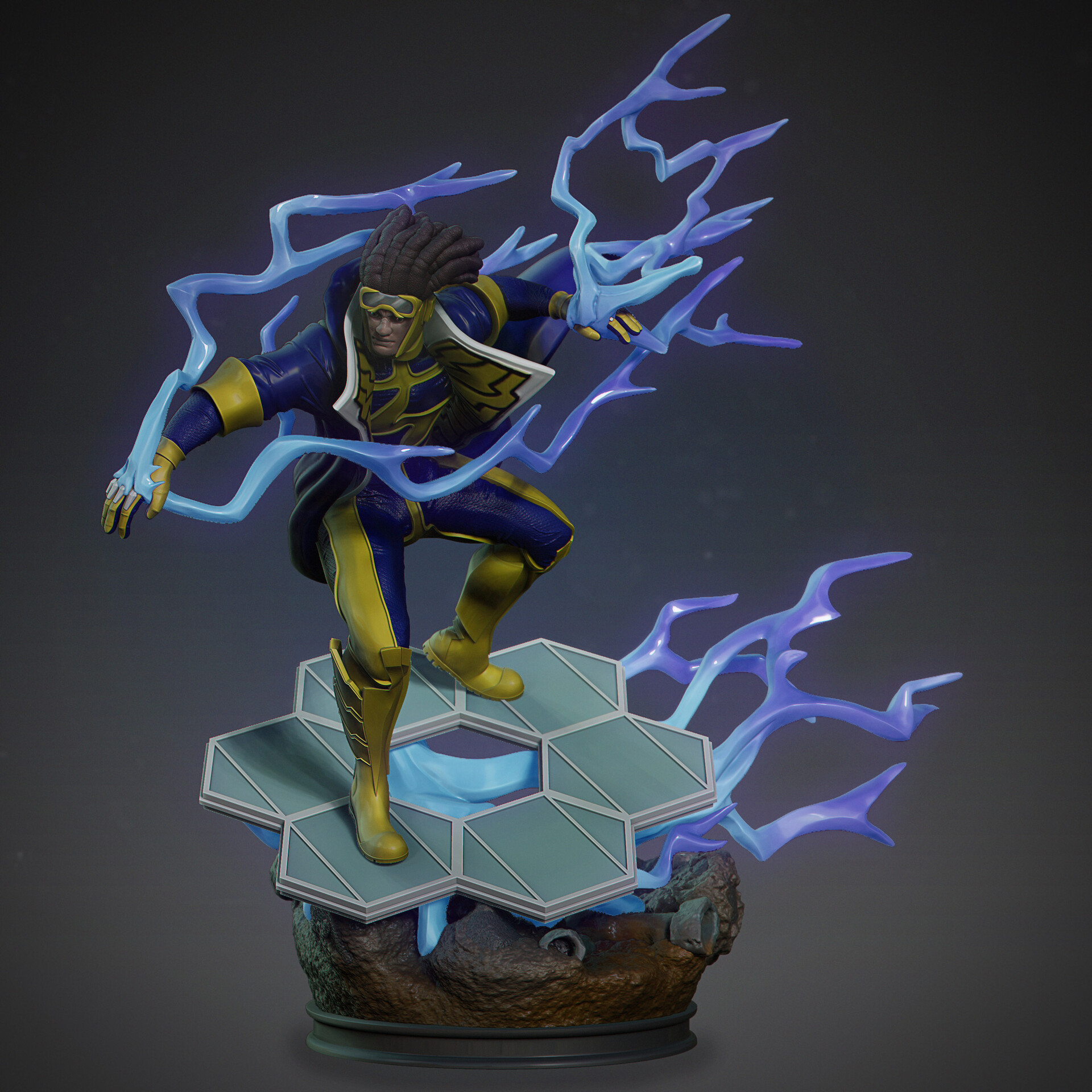 static shock statue