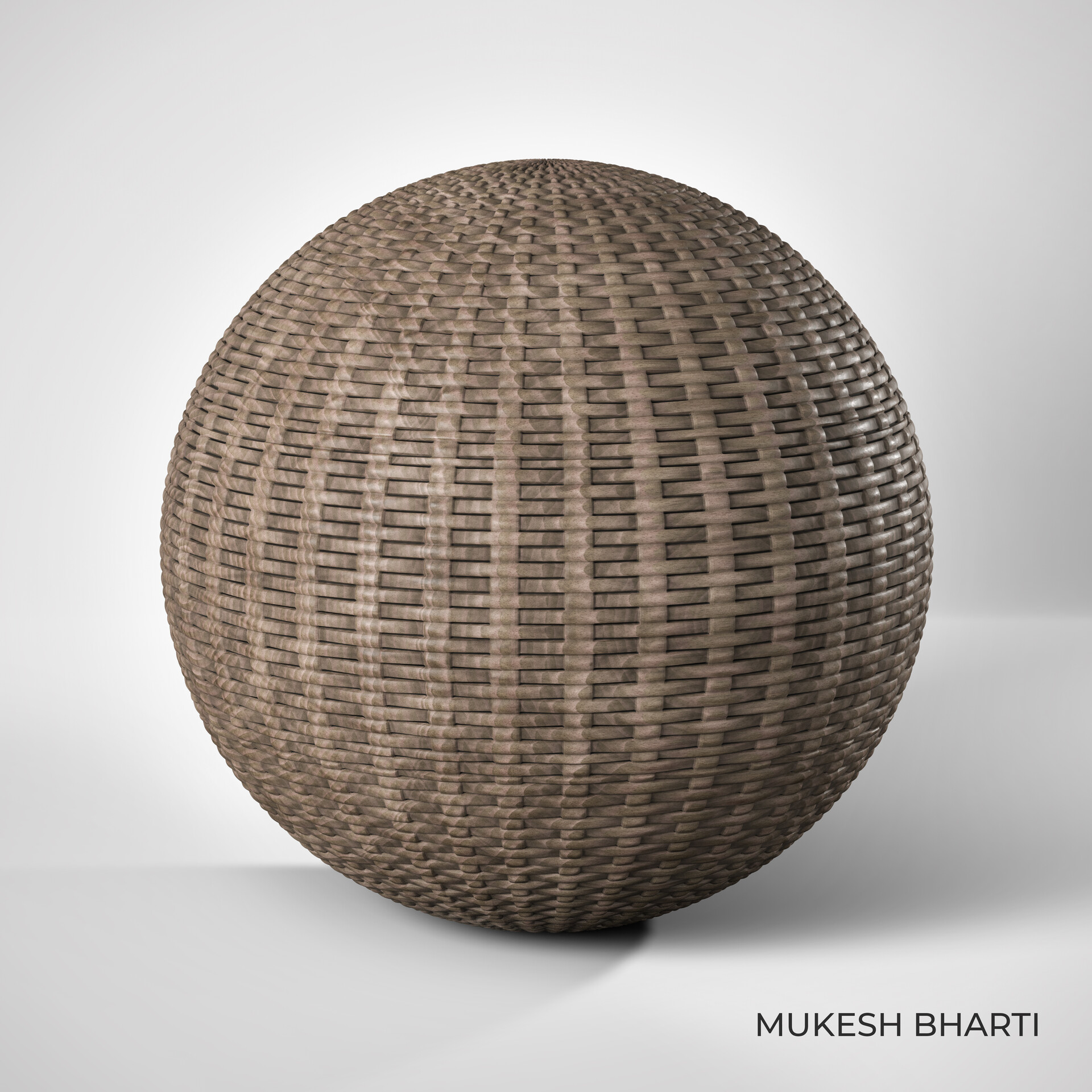 ArtStation Wicker Material Study