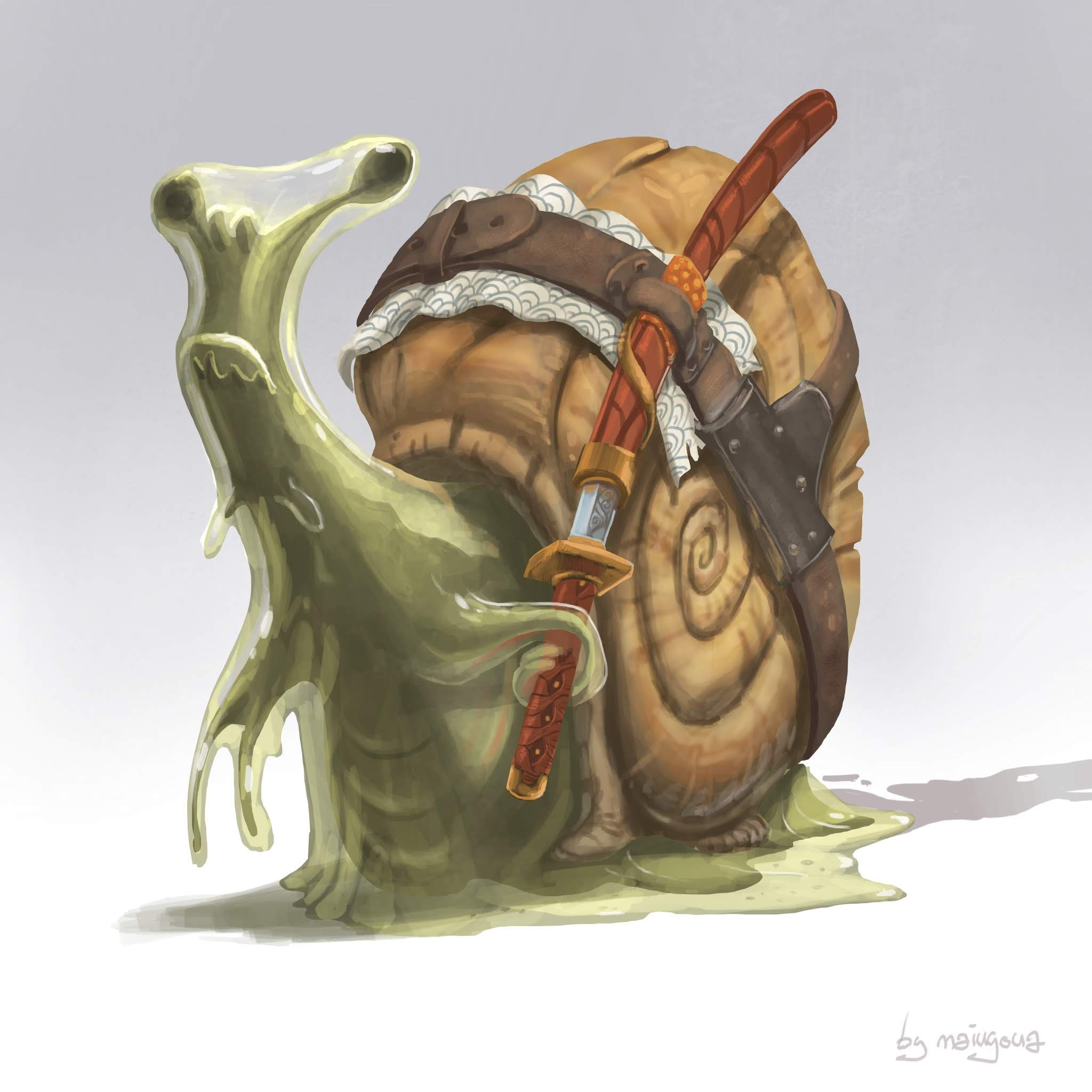 Snail ronin concept