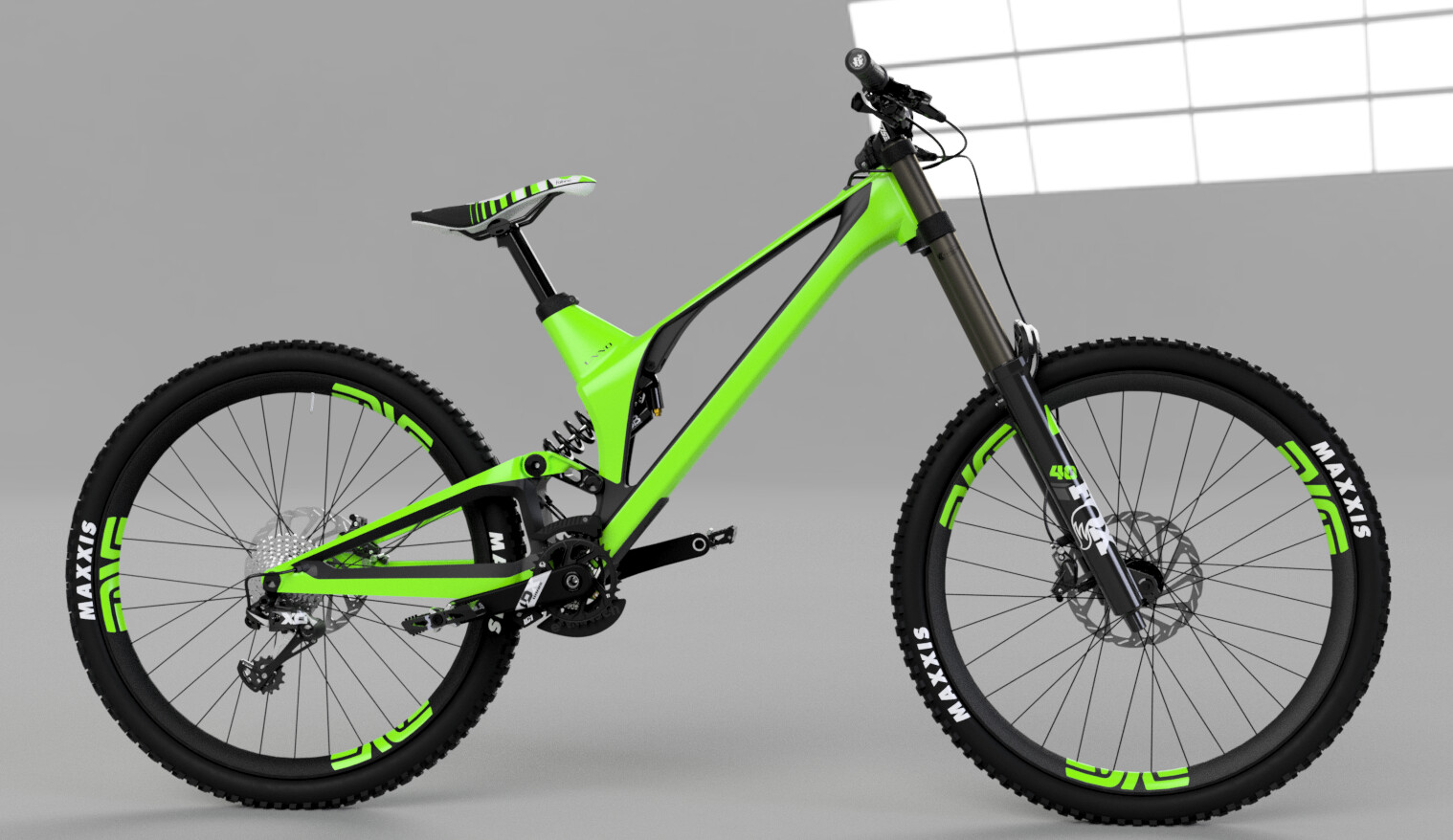 Unno cheap downhill bike