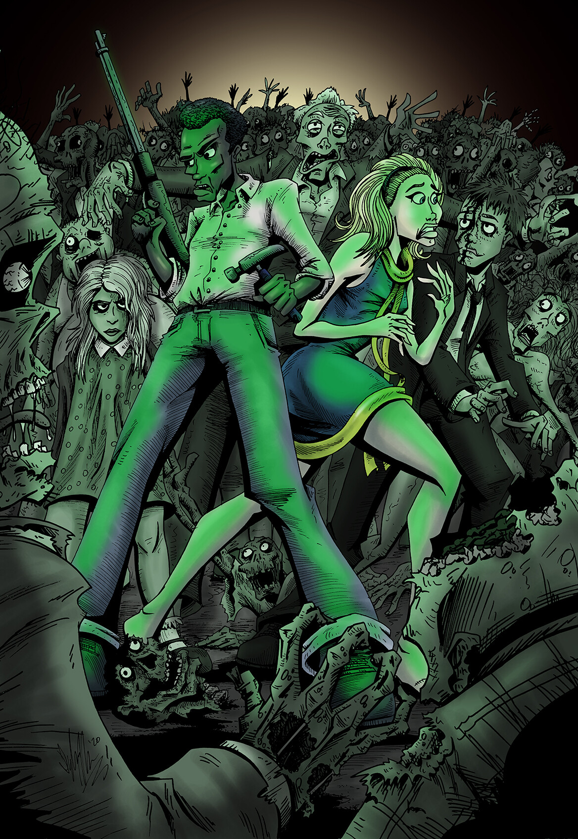 ArtStation Night of the Living Dead