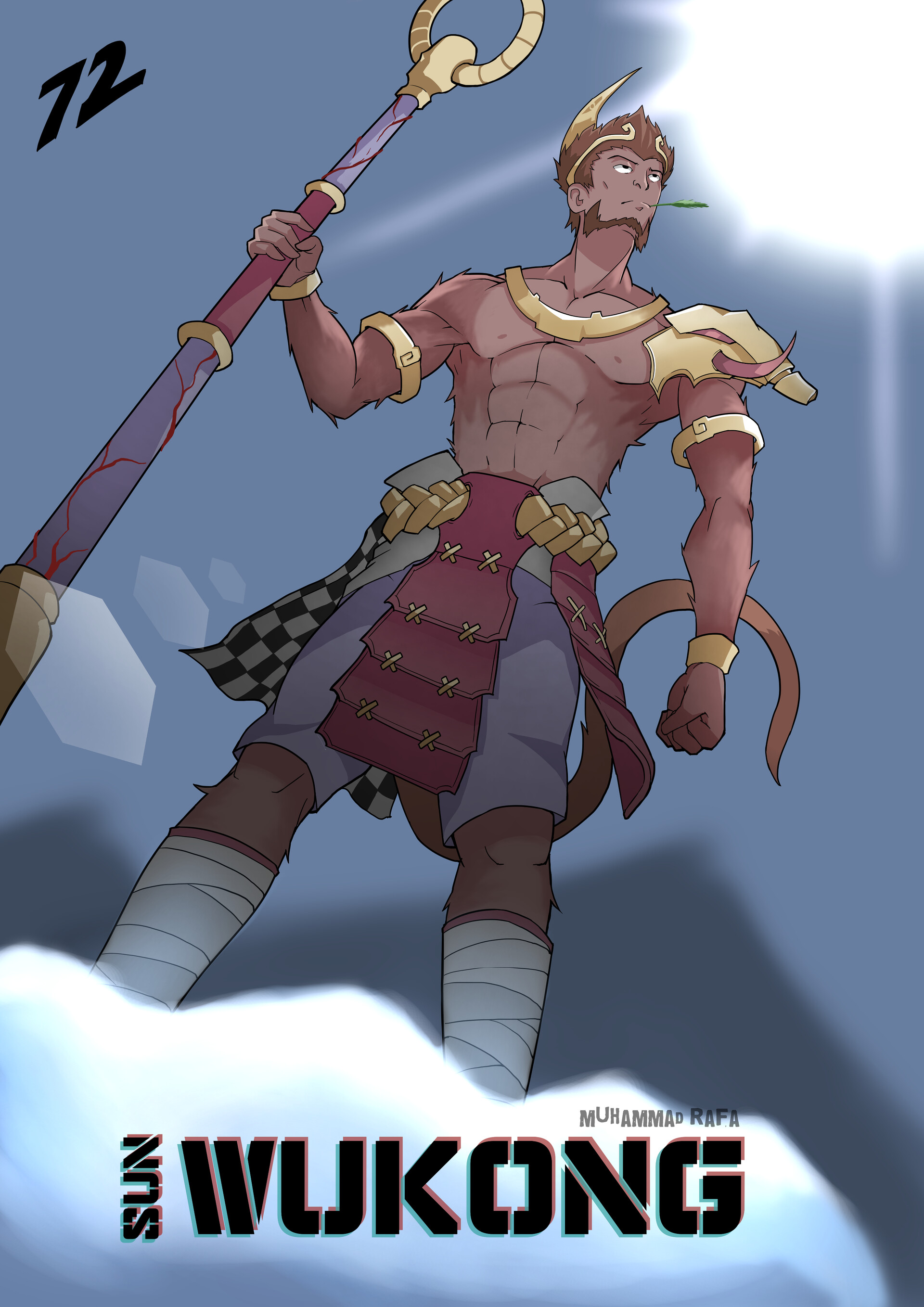 ArtStation Sun wukong, Mohammad Rafa