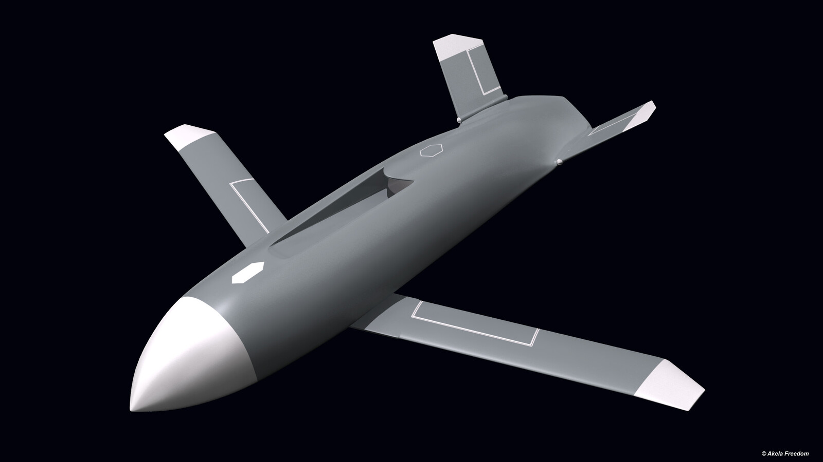 UCAV Molniya

Link for 3D model:
https://www.cgtrader.com/3d-models/aircraft/military/ucav-molniya